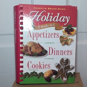Holiday Cookbook - Red